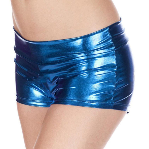 Women Short Underwear PU Leather Sexy Panties