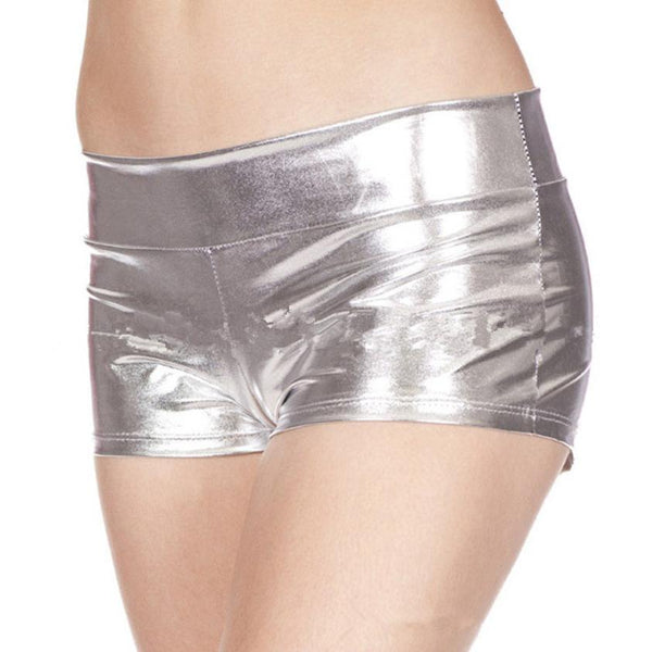 Women Short Underwear PU Leather Sexy Panties